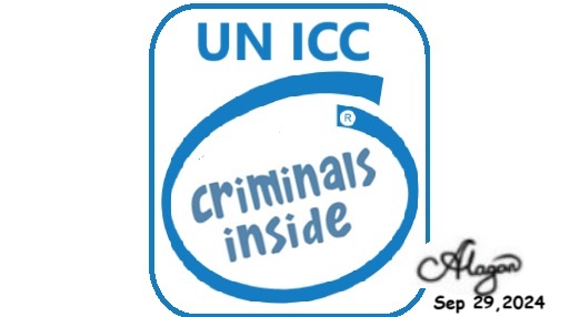 Cartoon: UN ICC Criminals Inside