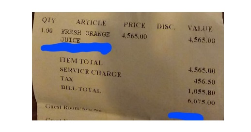 இலங்கையில் Fresh Orange Juice Rs. 6,075.00